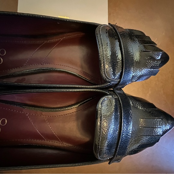 Franco Sarto Black Women's Loafers - Picture 5 of 8